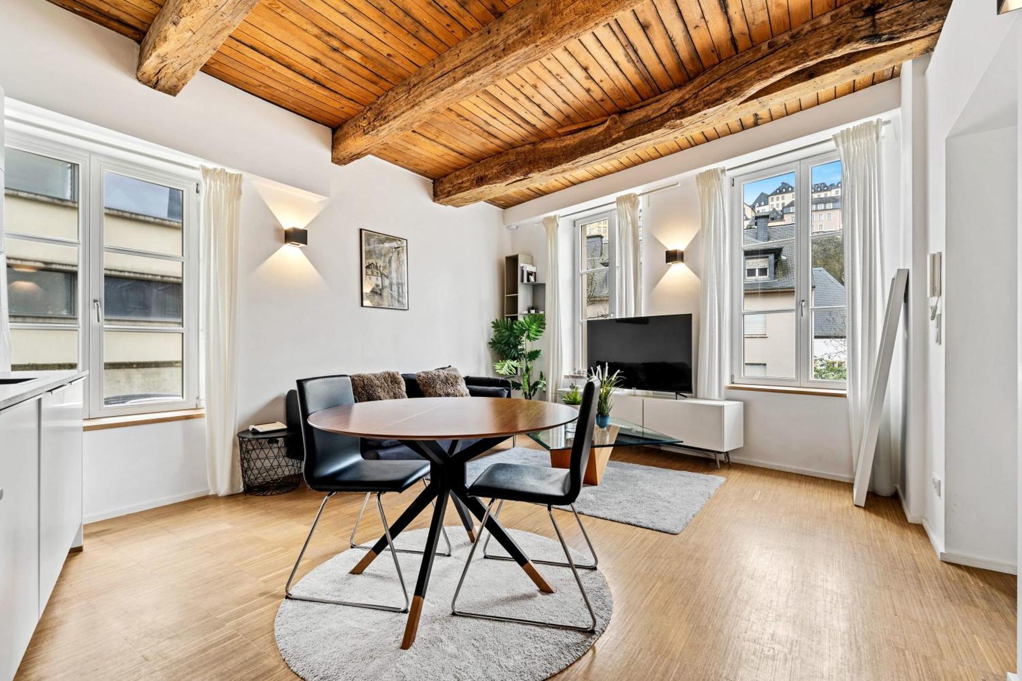 Modern 1Br Apartment In Unesco Grund, Люксембург Экстерьер фото